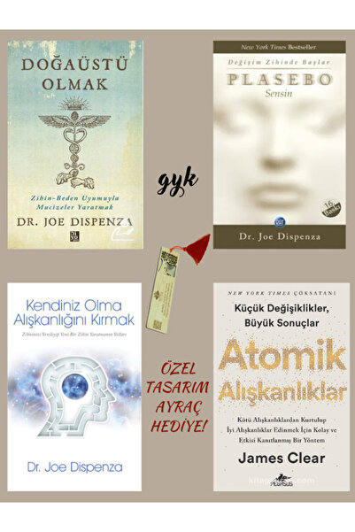 Diyojen Yayıncılık Doğaüstü Olmak-PlaseboSensin-Kendiniz Olma Alışkanlığını K...