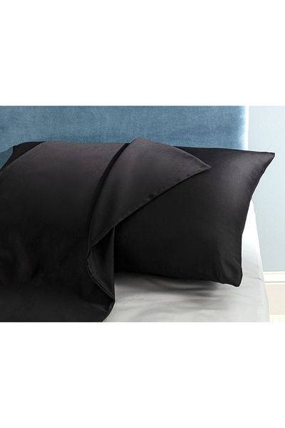 Madame Coco Ciel Satin Plain Kissenbezug
