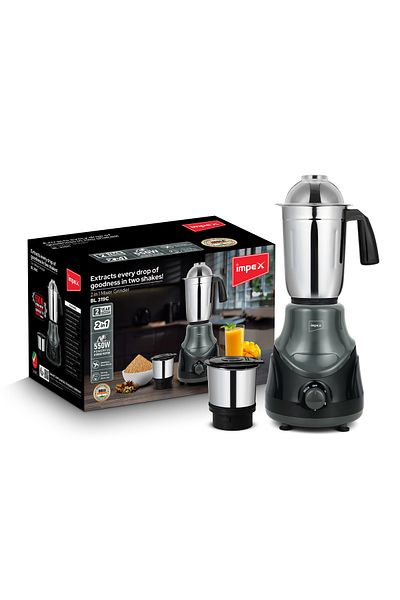 İMPEX IMPEX 2 IN 1 MIXER GRINDER 550W (BL 319C)