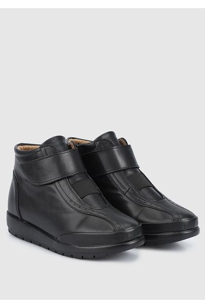 Eclipse Leather Women's Black Boots