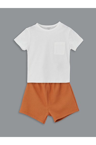 LC Waikiki Cotton Baby Boy T-Shirt and Shorts 2 Pack