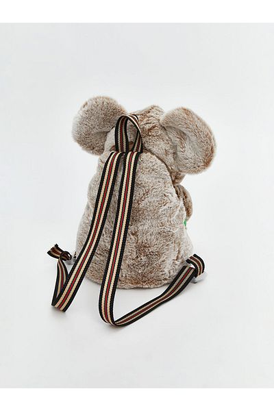 LC Waikiki Brown Animal Look Boy's Backpack