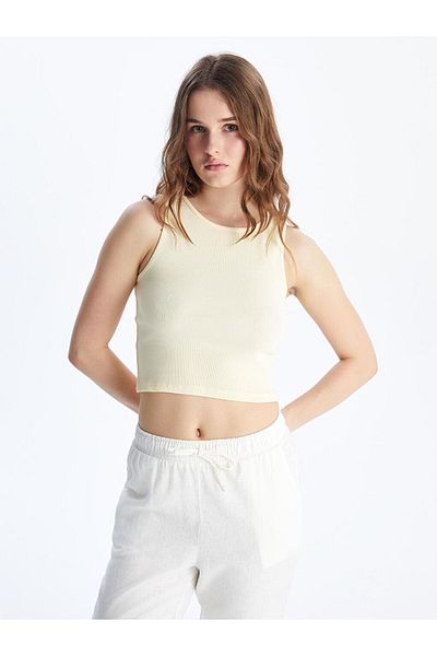 LC Waikiki Crew Neck Women's Crop