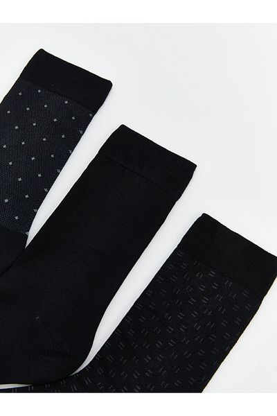 LC Waikiki Lcw Accessories Black Men's Socks 5-Piece