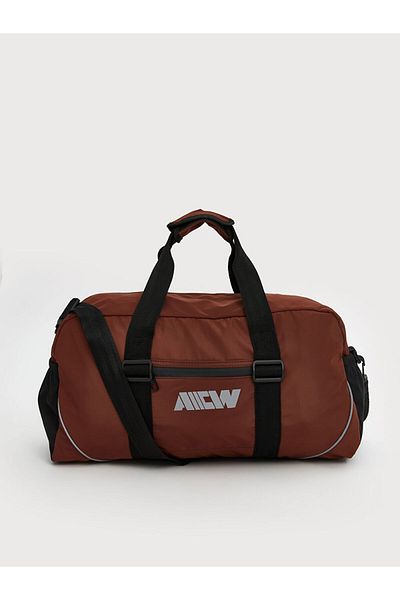 LC Waikiki Lcw Accessories Claret Red Printed Men's Sports Bag