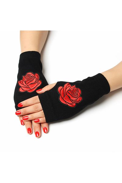 Generic Half Finger Glove For Girls Style-02