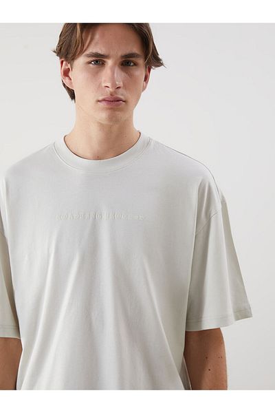 LC Waikiki Crew Neck Combed Cotton Men's T-Shirt