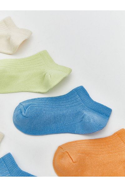 LC Waikiki Lcw Baby Ecru Basic Baby Boy Booties Socks 7 Pcs