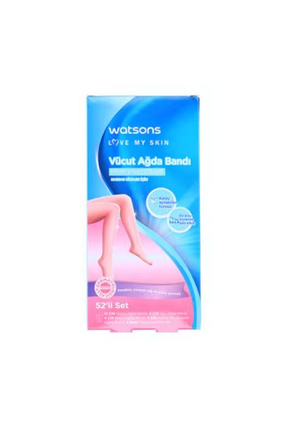 Watsons , Mixed Pack, Sensitive Skin, Waxing Strips - 52 Pieces X 2 Pieces