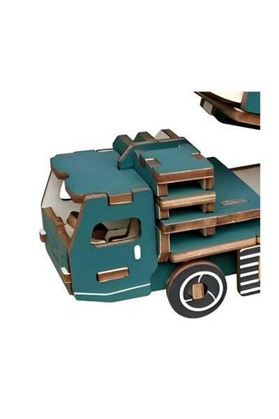 HALAMODO Wooden 3d Puzzle Model, Vintage Handmade Diy Creative Puzzle, Suitable For Diy Assembling, Collectin
