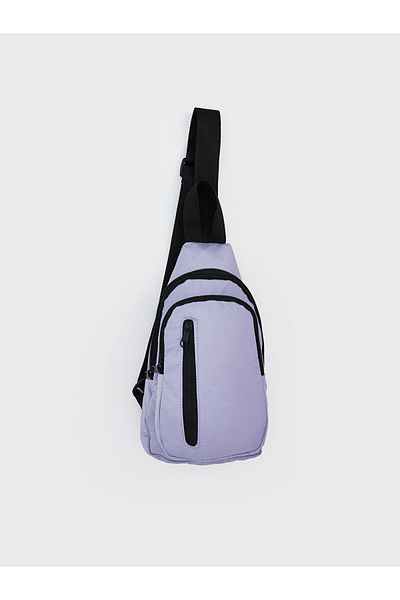 LC Waikiki Lcw Eco Lilac Zippered Girl's Chest Bag