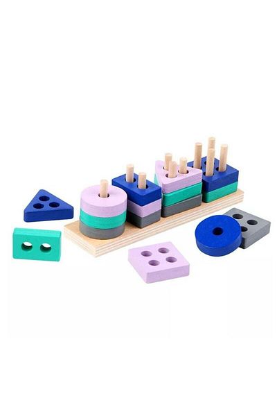 Generic Mini Wooden Building Blocks Toy