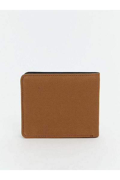 LC Waikiki Beige Text Printed Men's Wallet