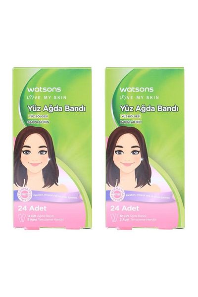 Watsons 24Pcs X 2Pcs Facial Waxing Strips