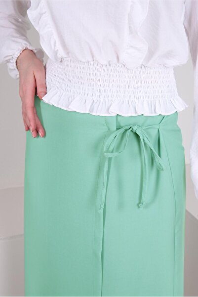 Alvina STRAIGHT CUT SKIRT WITH TIE DETAIL 60417