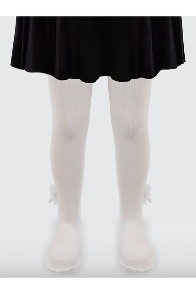 Civil Girls Girl's Socks - 2-12 Years Ecru, Opaque and Pantyhose
