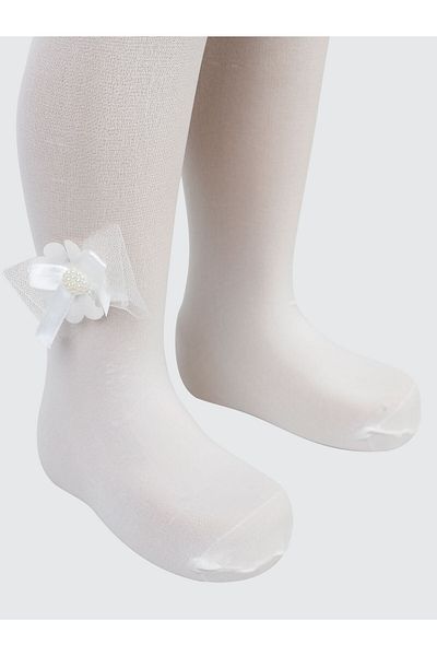 Civil Girls Girl's Socks - 2-12 Years Ecru, Opaque and Pantyhose