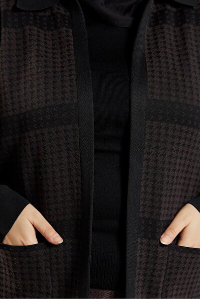 Alvina Desenli Triko Hırka 20614