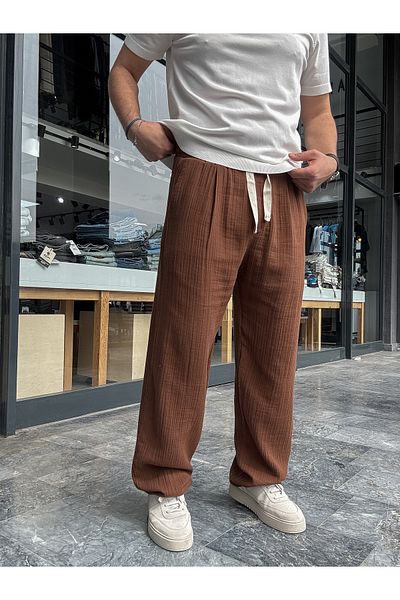 BYBASICMAN G-5232/8 Coffee Ambrelik Topallığı Pantalon