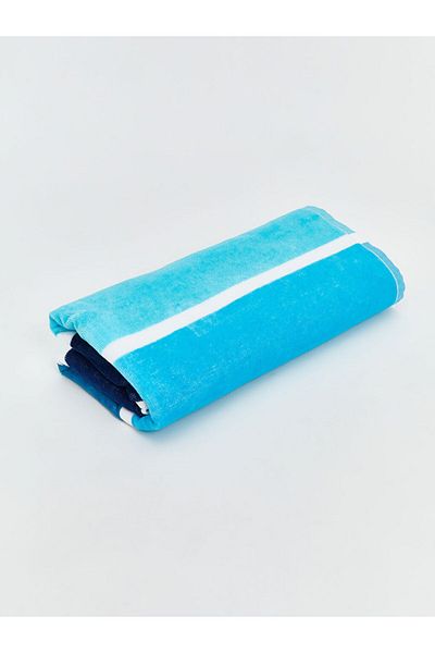 LC Waikiki LCW ACCESSORIES Ανδρική πετσέτα θαλάσσης με ρίγες 70x150 cm