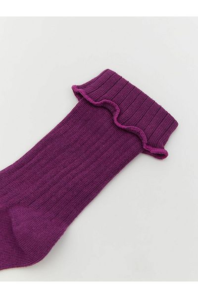 LC Waikiki Lcw Eco Purple Girl's Socket Socks
