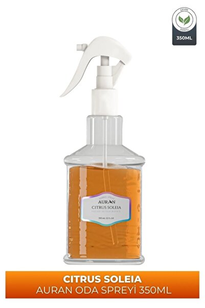 AURAN Citrus Soleia Oda Ve Çamaşır Spreyi Oda Kokusu Oda Parfümü Kalıcı Oda Kokusu Room Spray 350ml