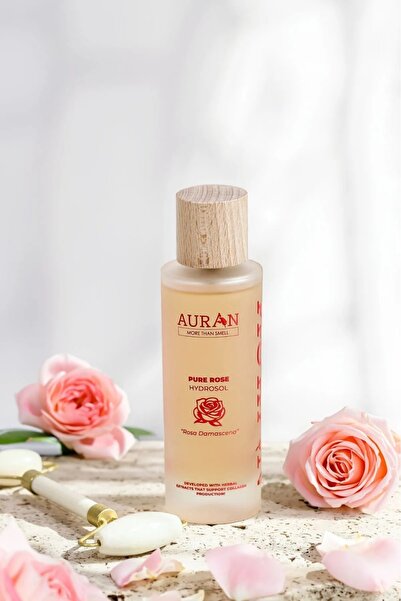 AURAN Saf Gül Hidrosolü, Cilt Bakım Toniği Pure Rose Hydrosol 100ml