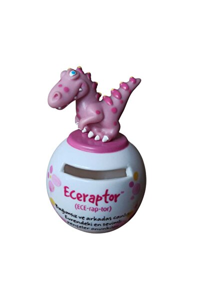 Hureggo vintage eceraptor dinozor kumbara 11 cm