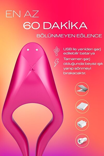 Durex Çok Fonksiyonlu Titreşimli Erojen Bölge Uyarıcı,USB Şarjlı + Naturals Pure Kayganlaştırıcı Jel 100ml