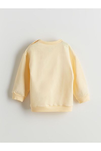 LC Waikiki Lcw Crew Neck Printed Baby Boy Sweatshirt