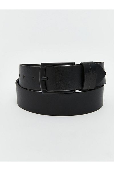 LC Waikiki Black Leather Look Boy's Belt