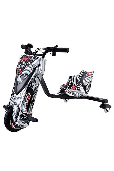 ROCKCAMEL 36V High-Power 360°Children/Adult Electric Drifting Scooter-Adjustable With Bluetooth