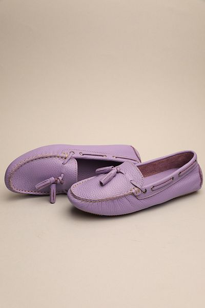 Gondol Mocasini clasici de dama din piele naturala Lila37 Ttx.755