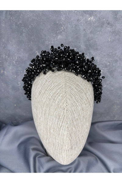 Hayalperest boncuk Polluxx Beaded Bridal Henna Crown Hair and Turban Accessory