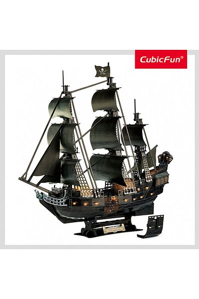 Cubic Fun - Puzzle 3D Led Nava Queen Anne 293 Piese