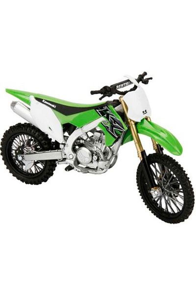 PeriYedi Motorcycle Kawasaki Kx 450F Enduro Green 1/18 Scale