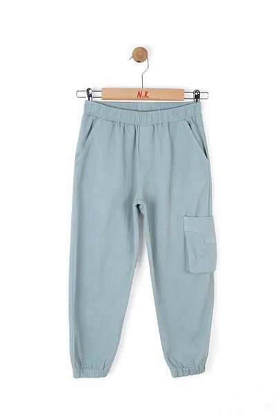 nk kids Boy's Green Trousers 68519 Model