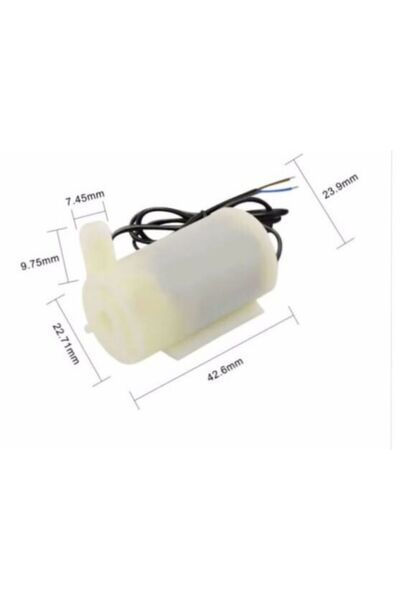 Anoffel Mini Dalgıç Su Pompası  &Motoru  6V  120 Litre /Saat  (5 ADET)