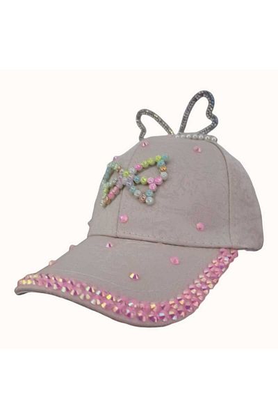 Aware Time Kitti 4-8 Years Old Baby Girl & Child 3D Summer Hat