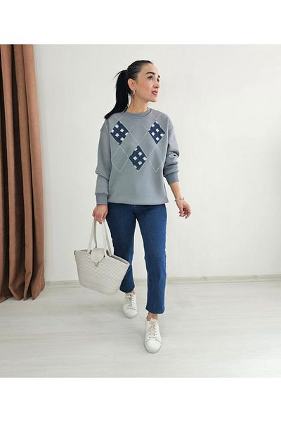 6 butik altı üstü butik Hanorac din șargări cu 3 fire cu model diamant