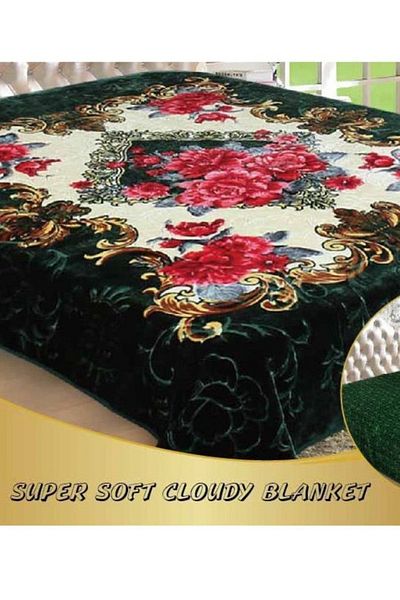 smart home Luxury Double-Sided Winter Blanket - Soft, Silky, Double-Layer Bed Blanket - 4 kg - 200 x 240 cm