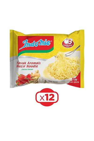 indome NOODLE Tavuklu 70 Gr x 12 Adet