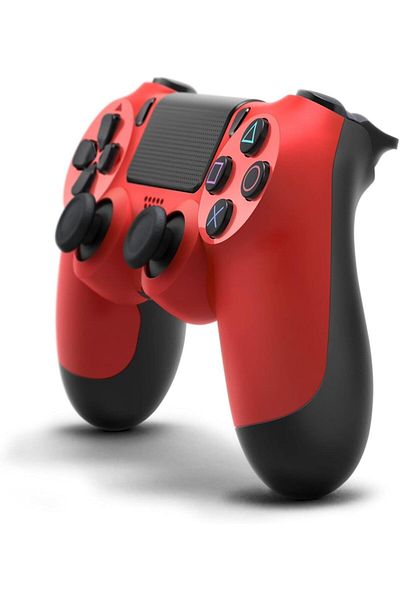 fulina Wireless Controller, With Touch Pad, Integrated Light Bar, and Built-in Speaker,Magma Red