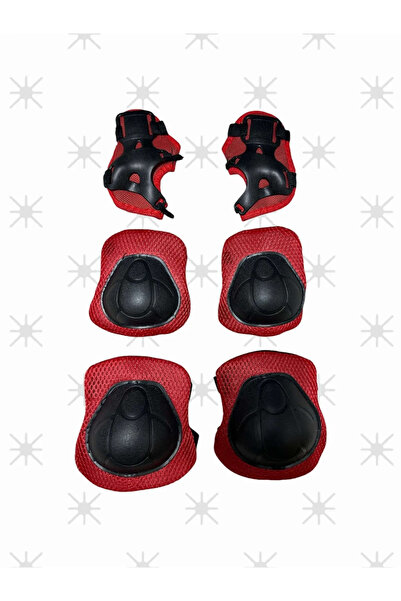 Numaca Çocuk Koruyucu Set Dizlik Dirseklik Bileklik 6 Parça Paten Scooter Bis...