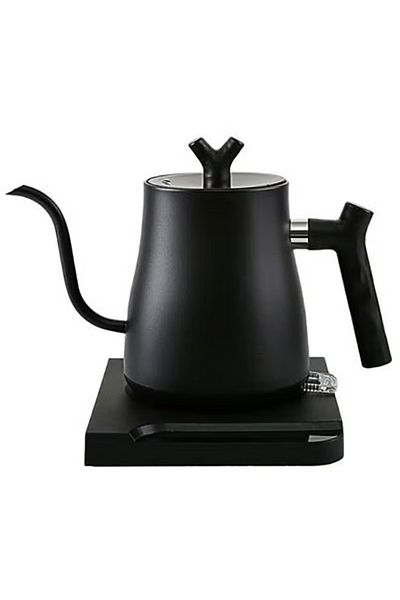 fulina Electric Kettle 1L,Stainless Steel Coffee and Tea Kettle,1000w Fast Heating,for Hotels/Home,Black
