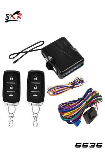 3XR Car Keyless Entry System – Lock/Unlock, Trunk Release, Window Close, Universal, Light Flash, Find