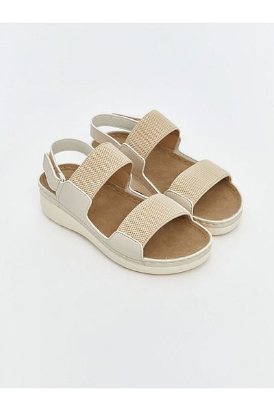 LC Waikiki New Season Leather Look Women's Sandals - S5Jn12Z8