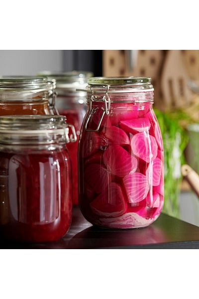 IKEA KORKEN 1.8L Glass Jar with Lid – Airtight Food Storage & Preserving | IKEA