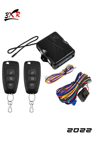 3XR Car Keyless Entry – Lock/Unlock, Trunk Release, Window Closer, Universal, Light Flash, Car Search