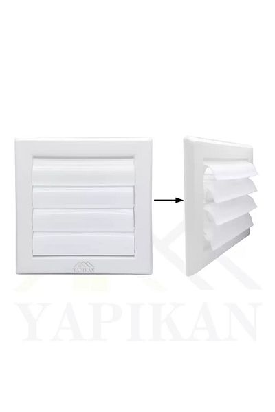 Ymc Movable Aspirator Hood Chimney Vent Angled Opening and Closing Movable Aspirator Cover 16.5X16.5